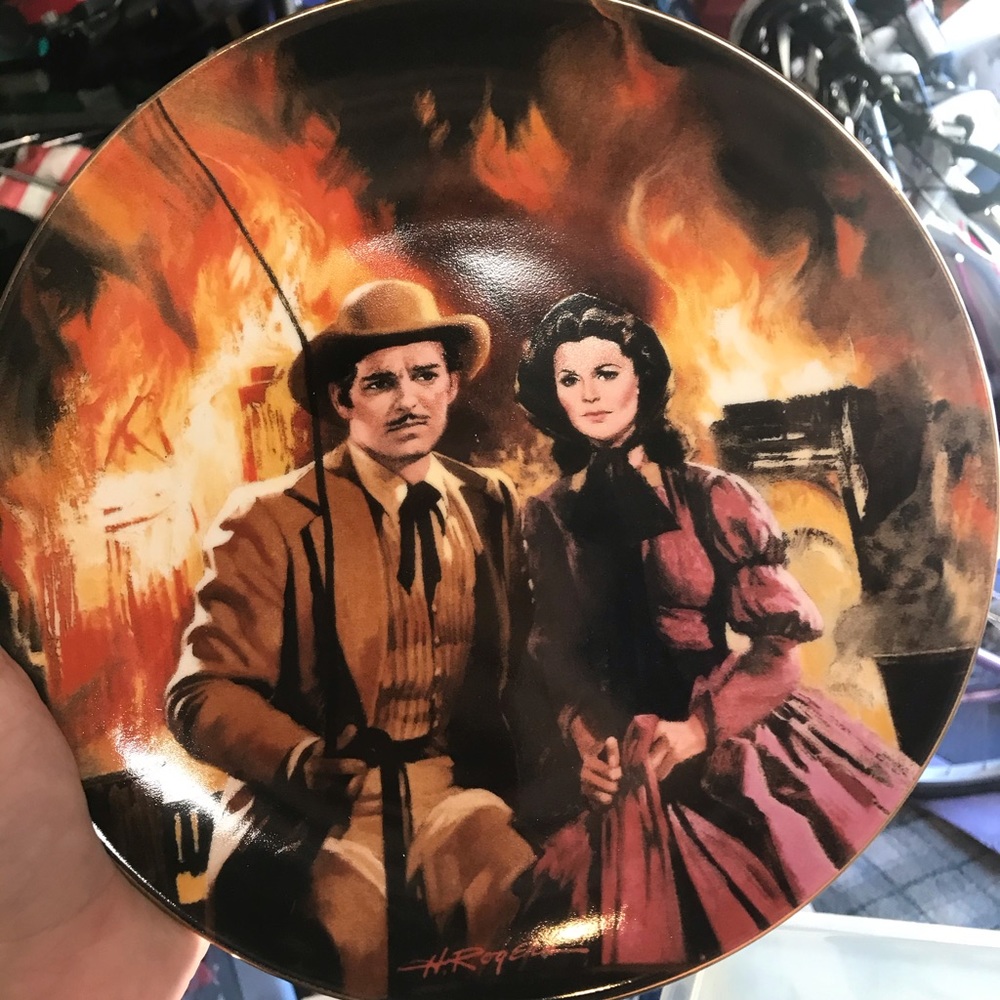 Gone With The Wind Collectible Plate